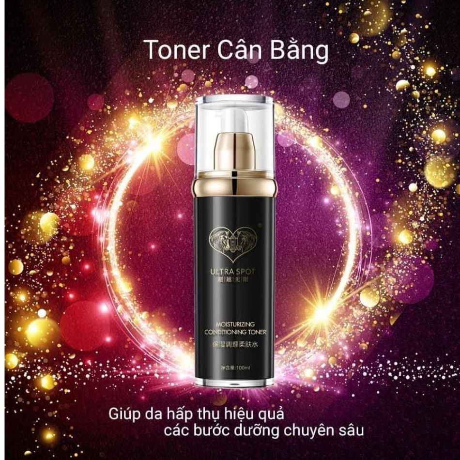 Toner cân bằng dưỡng ẩm Mộc Liên Hoa Ultra Spot Moisturizing Conditioning Toner