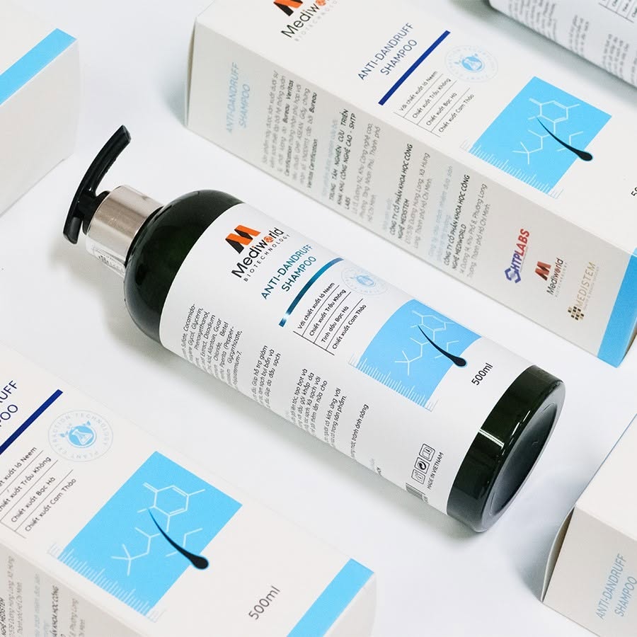 Dầu gội hỗ trợ giảm gàu, giảm dầu Mediworld Anti-Dandruff Shampoo.jpg