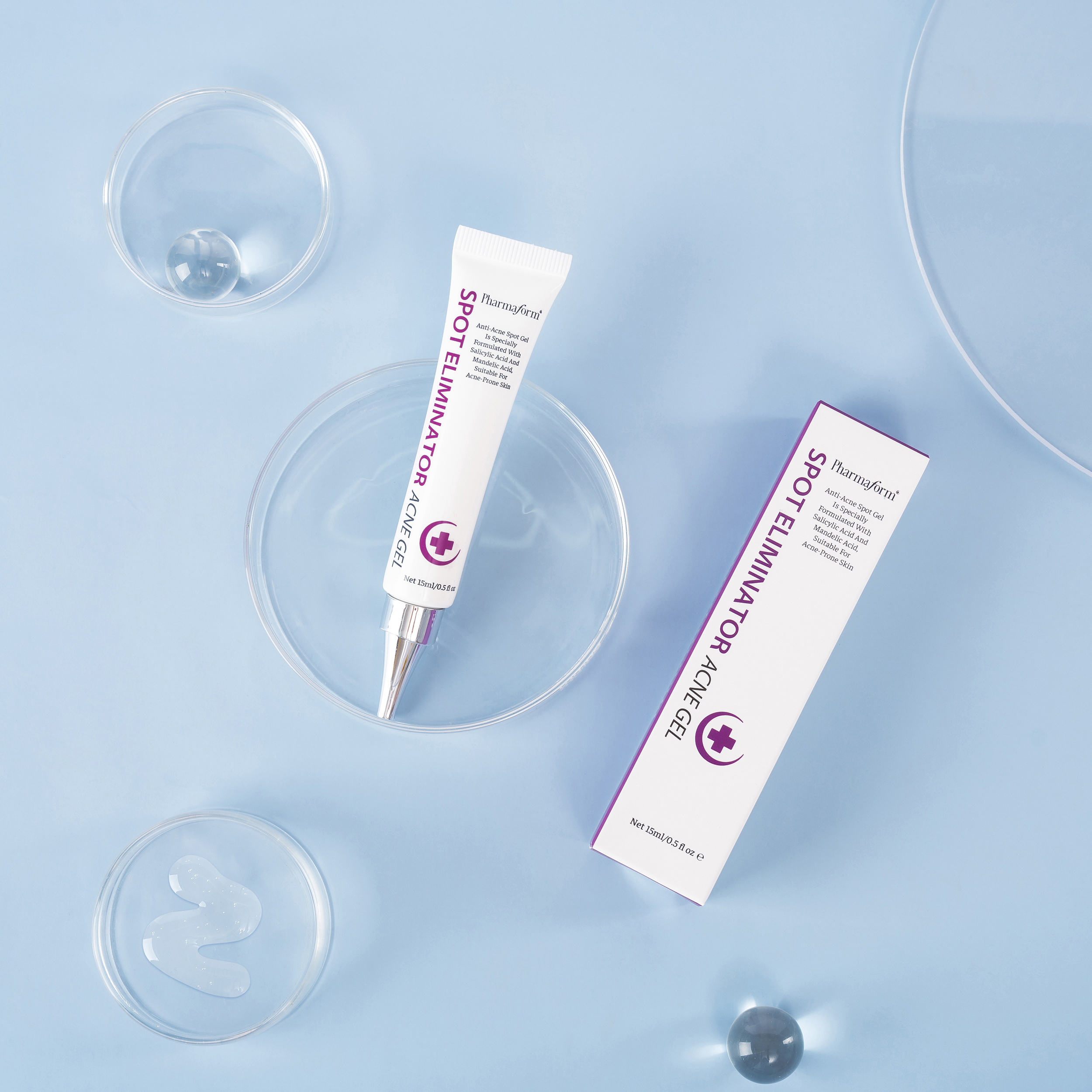 Gel-Giam-Mun-Giam-Dau-Thua-Pharmaform-Spot-Eliminator-Acne-Gel-15ml_Gel Giảm Mụn, Giảm Dầu Thừa Pharmaform Spot Eliminator Acne Gel 15ml 2.jpg