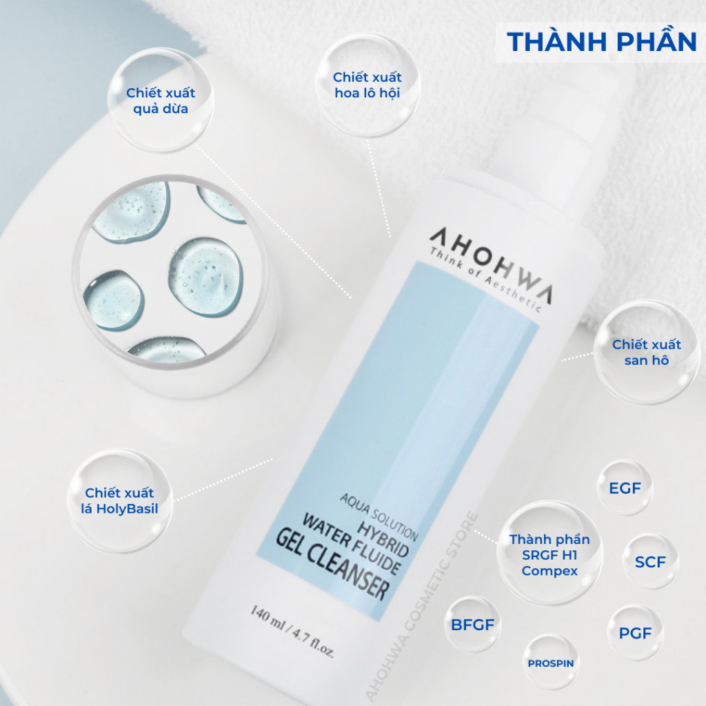 Gel rửa mặt dành cho mọi loại da Ahohwa Aqua Solution Hybrid Water Fluide Gel Cleanser 5.jpg