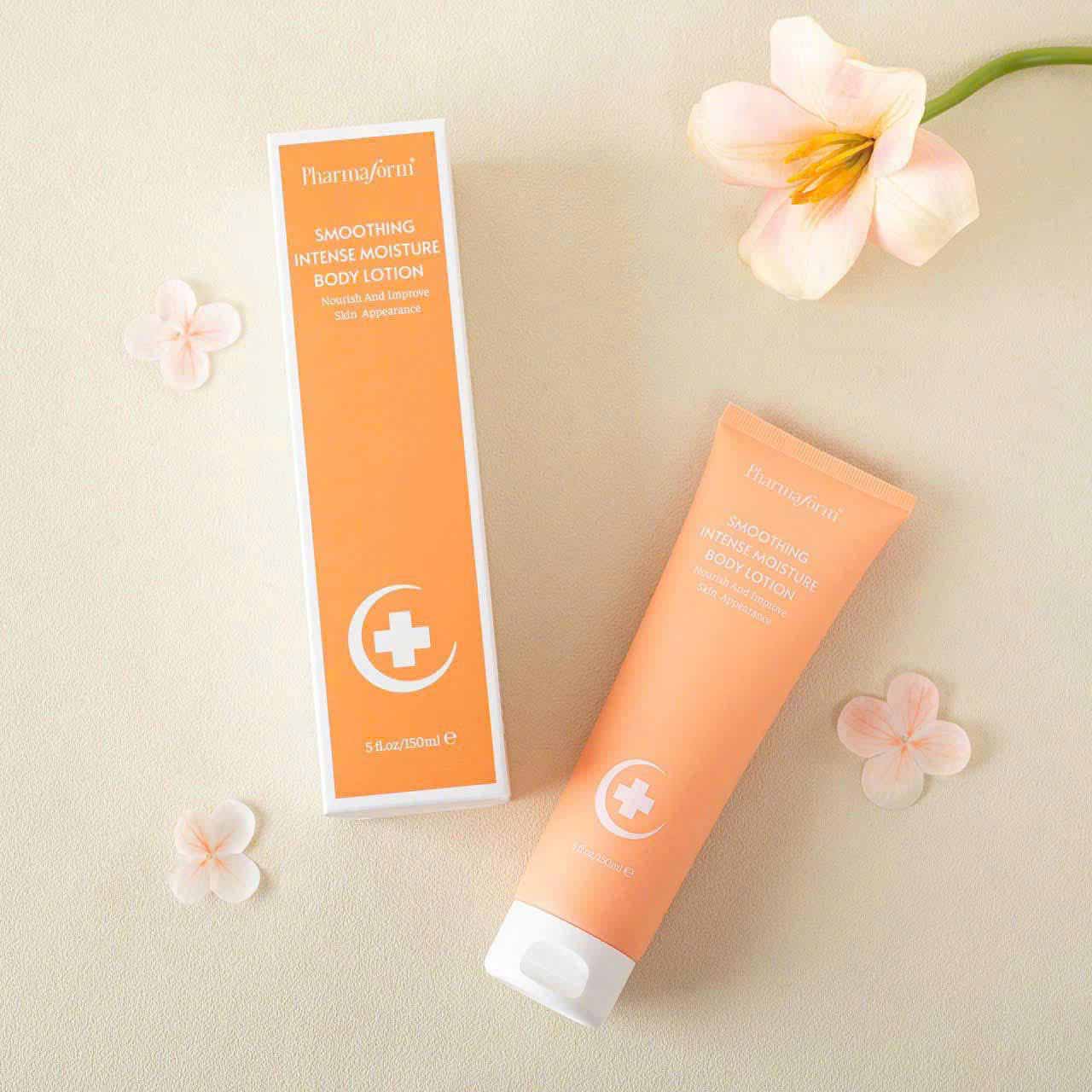 Kem-Duong-The-Duong-Am-Va-Giam-Viem-Nang-Long-Mun-Co-The-Pharmaform-Smoothing-Intense-Moisture-Body-Lotion-150ML_Kem Dưỡng Thể Dưỡng Ẩm Và Giảm Viêm Nang Lông, Mụn Cơ Thể Pharmaform Smoothing Intense Moisture Body Lotion 150ML-1.jpg