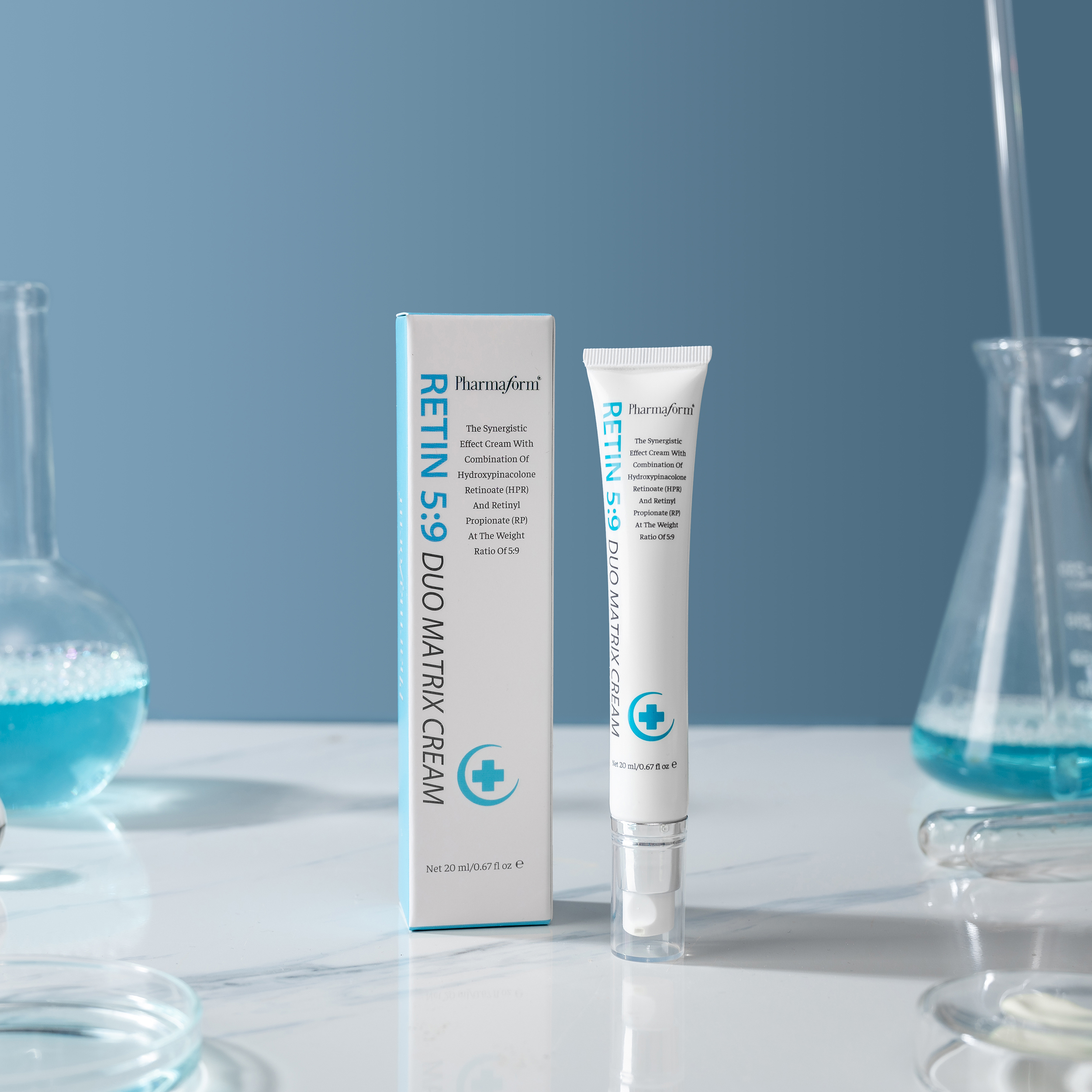 Kem Hỗ Trợ Tái Tạo Bề Mặt Da, Cải Thiện Nếp Nhăn Và Độ Đàn Hồi Pharmaform Retin 5 9 Duo Matrix Cream.jpg