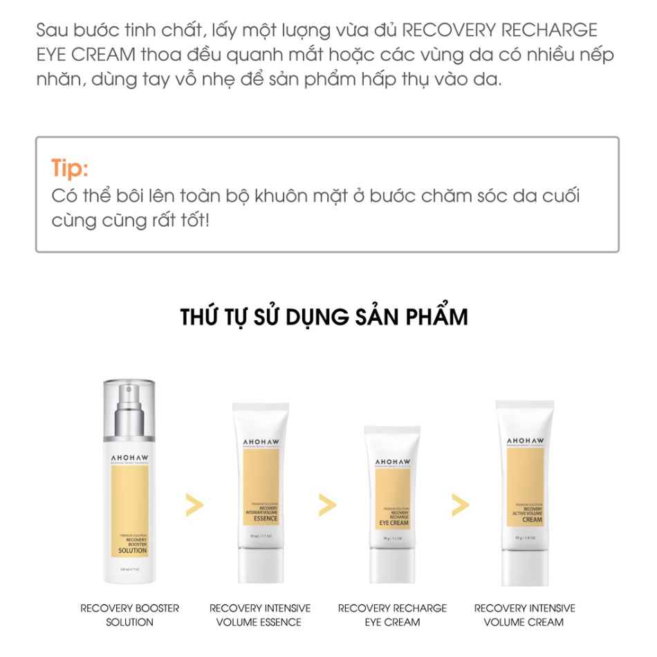 Kem dưỡng cân bằng ẩm cải thiện nếp nhăn vùng quanh mắt Ahohwa Premium Solution Recovery Recharge Eye Cream (6).jpg