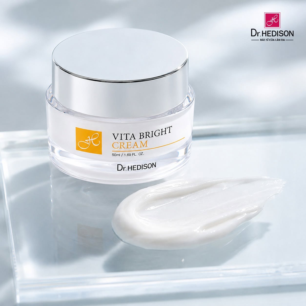 Kem dưỡng sáng da, đều màu da Dr.HEDISON Vita Bright Cream 2.jpg