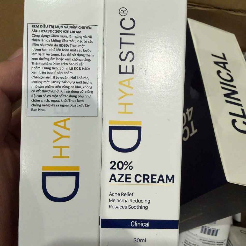 Kem hỗ trợ cải thiện mụn, thâm và da không đều màu Hyaestic 20% Aze Cream (3).jpg