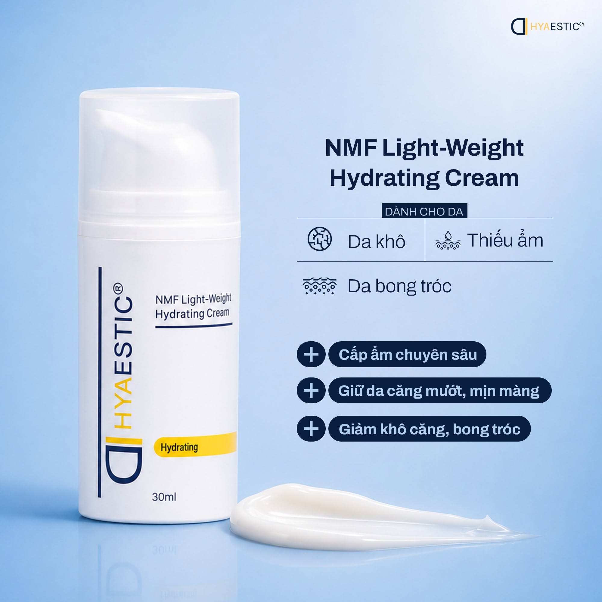 Kem phục hồi da Hyaestic NMF Light-Weight Hydrating Cream 30ml.jpg