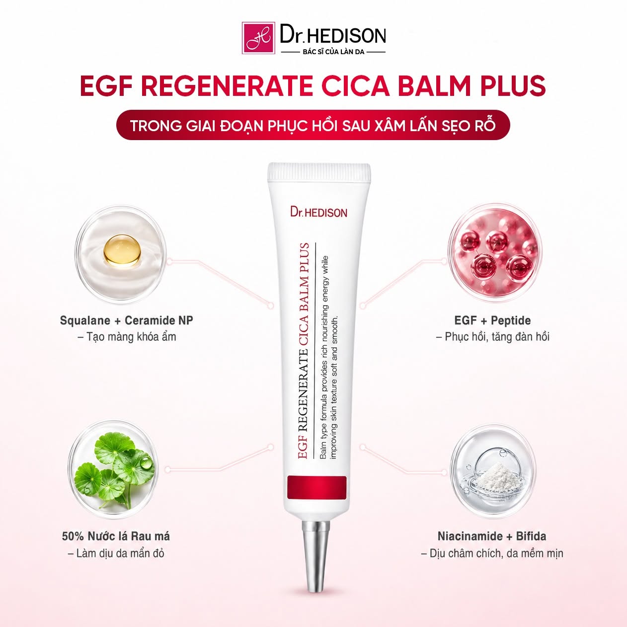 Kem sáp dưỡng phục hồi da cao cấp Dr.HEDISON EGF Regenerate Cica Balm.jpg