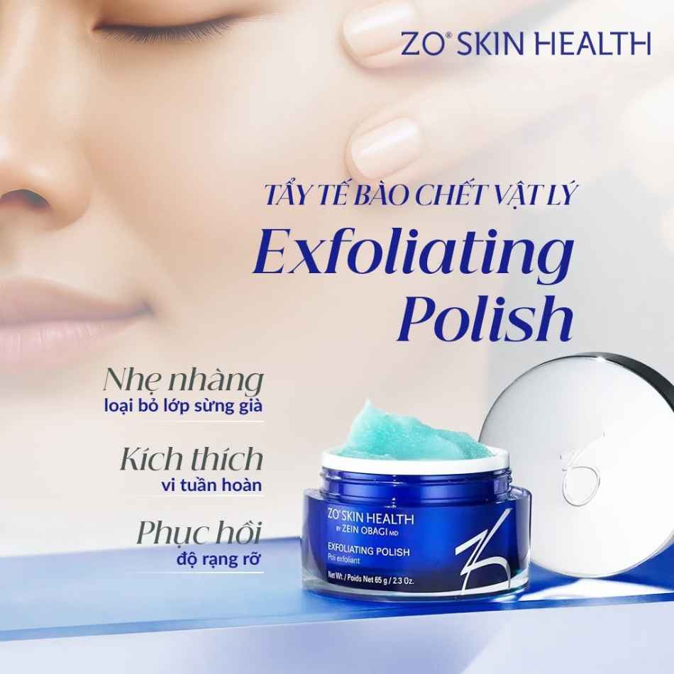 Kem tẩy tế bào chết làm sạch, sáng da ZO® Skin Health Exfoliating Polish.jpg