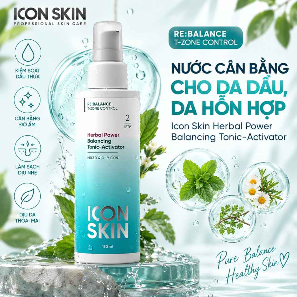 Nước cân bằng cho da dầu, da hỗn hợp Icon Skin Herbal Power Balancing Tonic-Activator (4).jpg