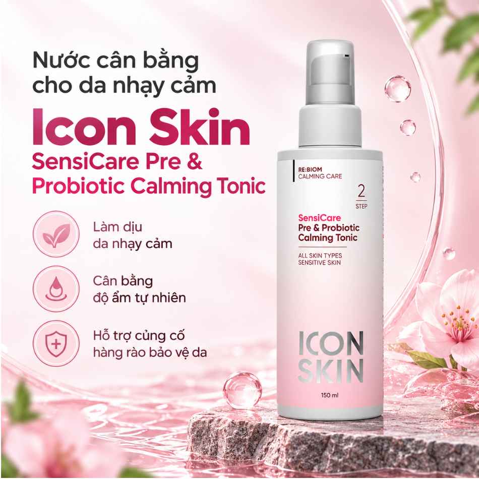 Nước cân bằng cho da nhạy cảm Icon Skin SensiCare Pre & Probiotic Calming Tonic (3).jpg