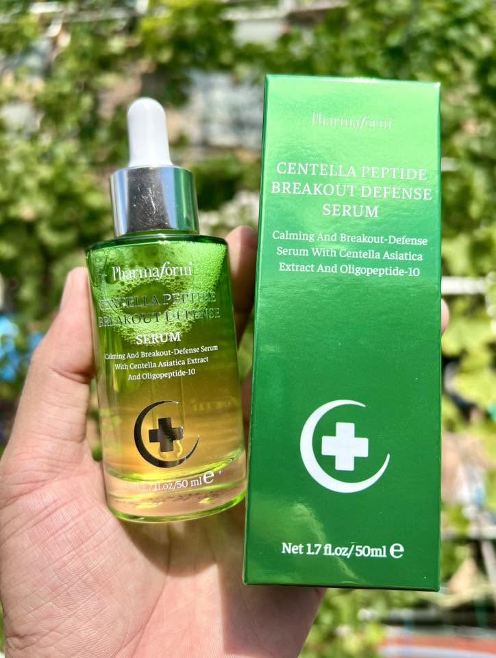 Serum Kiểm Soát Dầu, Hỗ Trợ Da Mụn Và Thâm Sau Mụn Pharmaform Centella Peptide Breakout Defense Serum 50ml 3.jpg