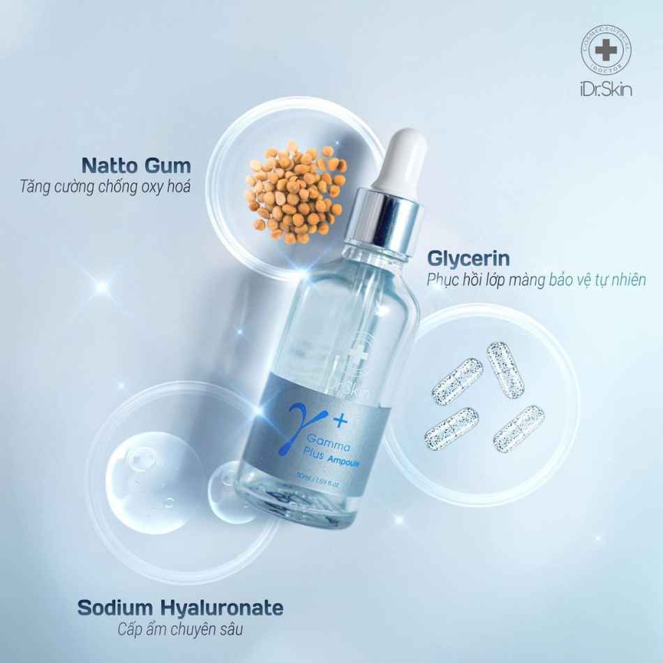 Serum cấp ẩm căng bóng da iDr.Skin Gamma Plus Ampoule (4).jpg