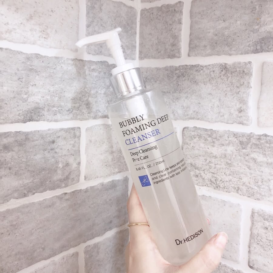 Sữa rửa mặt sủi bọt làm sạch sâu Dr.HEDISON Bubbly Foaming Deep Cleanser 1.jpg