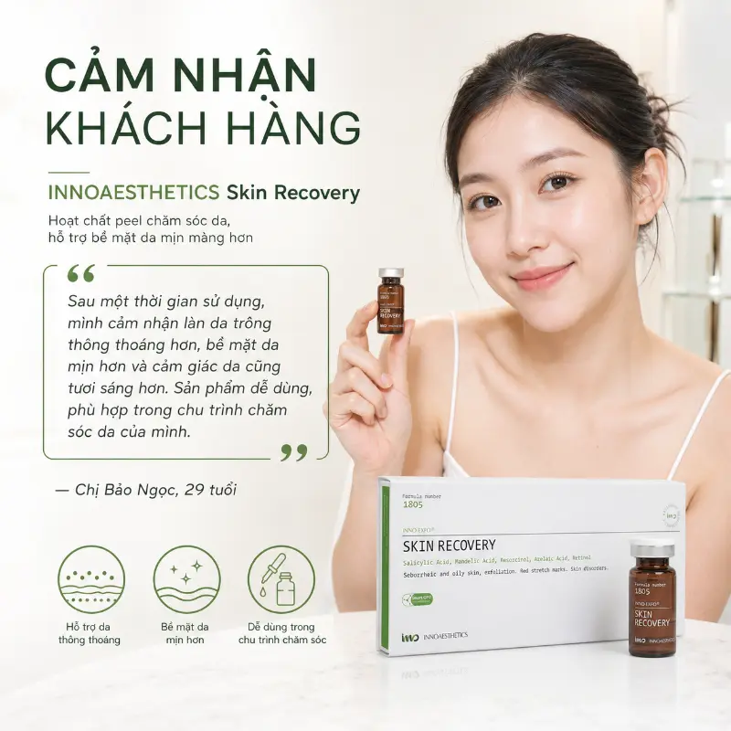 Tinh chất peel da mụn trứng cá mụn viêm Innoaesthetics SKIN RECOVERY (nguyên hộp) 1.webp