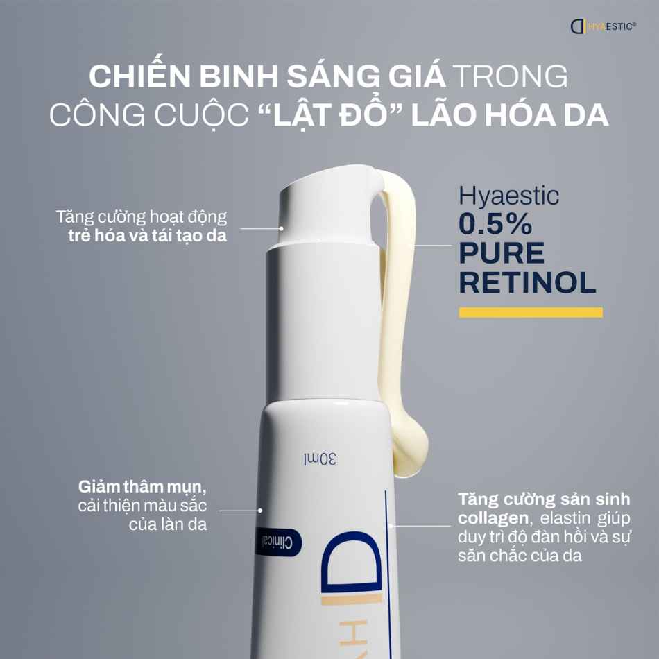 Tinh chất tái tạo da chống lão hóa Hyaestic 0,5% Pure Retinol.jpg
