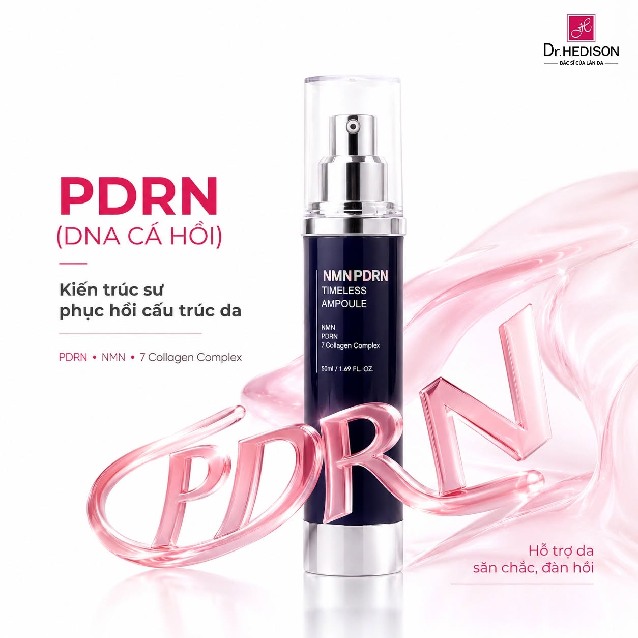Tinh chất trẻ hóa Dr.HEDISON NMN PDRN Timeless Ampoule.jpg