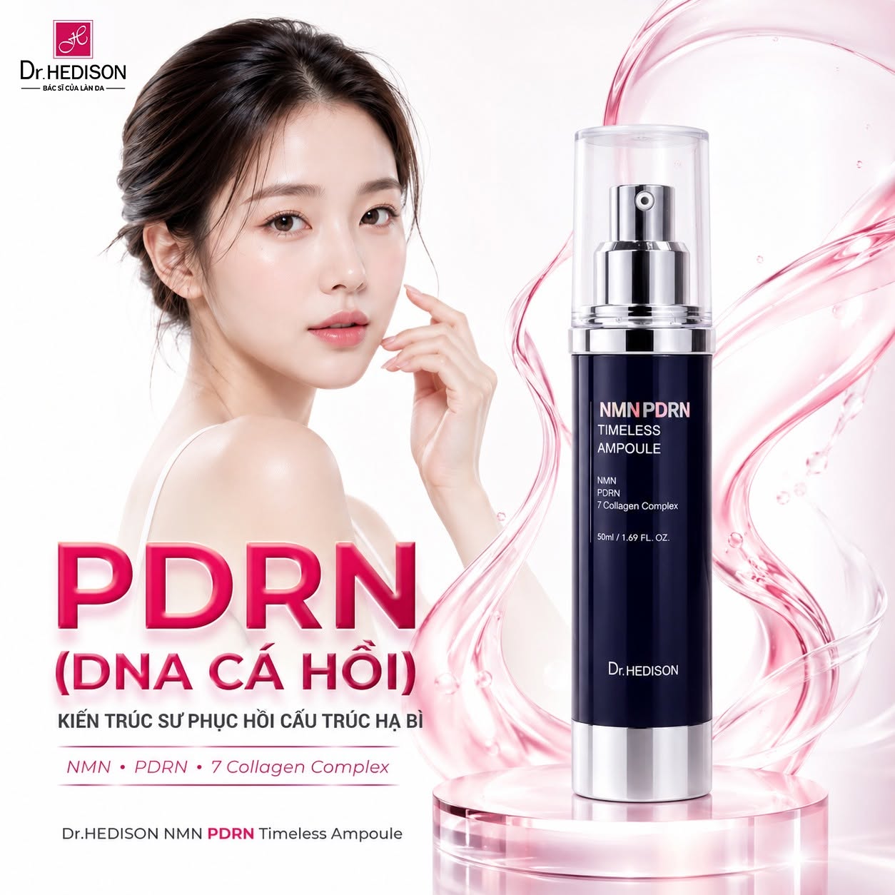 Tinh chất trẻ hóa Dr.HEDISON NMN PDRN Timeless Ampoule 2.jpg