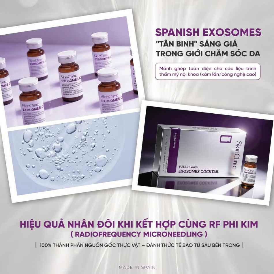 Tinh chất vial tái tạo làn da cải thiện dấu hiệu lão hóa SkinClinic Exosomes Cocktail (2).jpg
