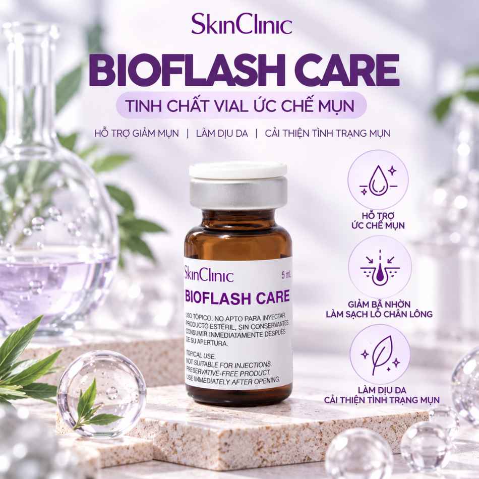 Tinh chất vial ức chế mụn SkinClinic Bio Flash Care.jpg