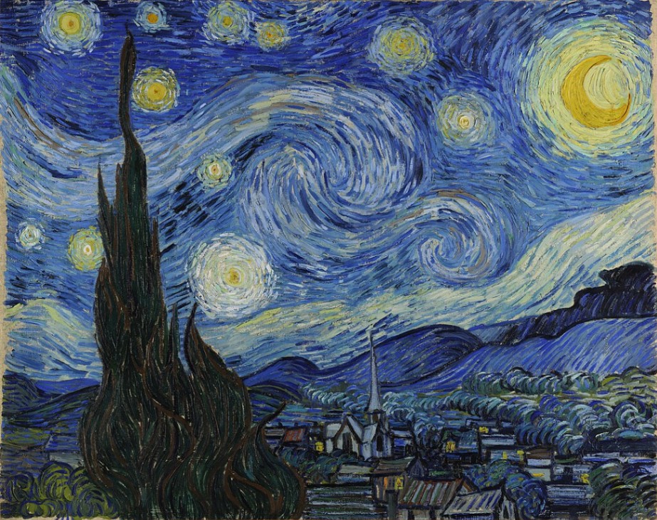 Nét cọ và màu sắc trong tranh Van Gogh