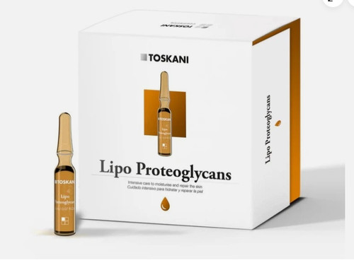 [Đại lý chính hãng] TOSKANI Lipo Proteoglycans Ampoule 15 ống (30ml) – Ampoule phục hồi, dưỡng sáng và cấp ẩm chuyên sâu - Hộp 15 ống