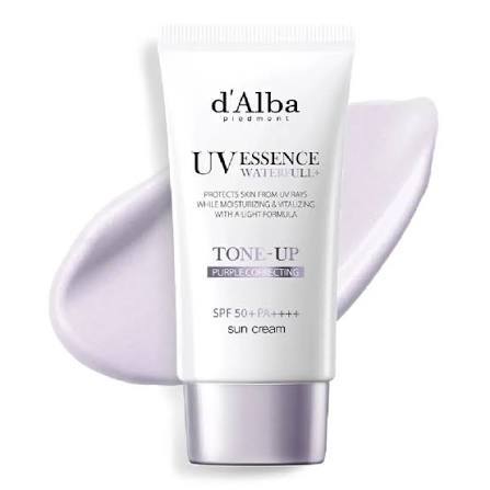 [HÀNG CÔNG TY] Kem chống nắng d'Alba ( dAlba ) Uv Waterfull Tone Up - [CTY] Tím 50ml