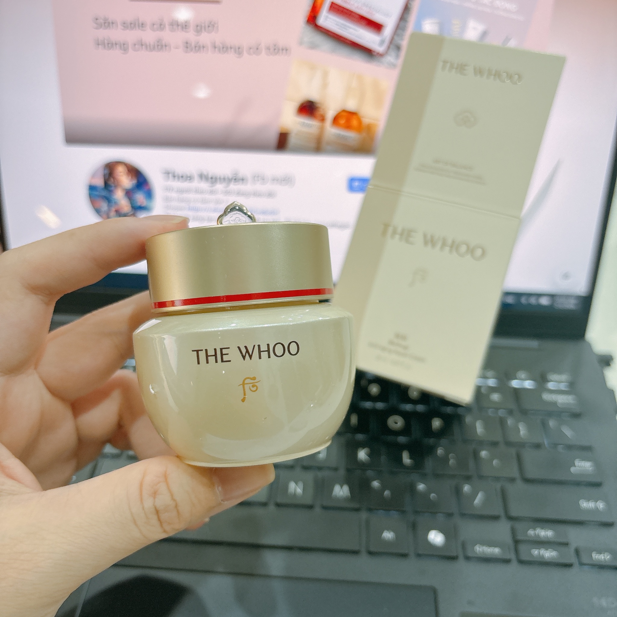 Kem dưỡng Bichup WHOO Ja Yoon Cream - Hũ 20ml (new)