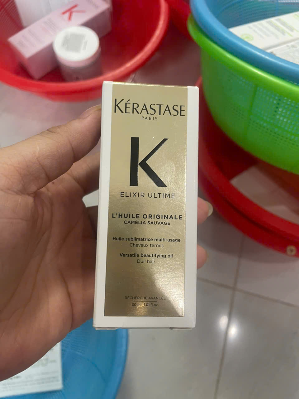 Tinh chất dưỡng tóc Kerastase Elixir Ultime - 30ML Fullbox (New)