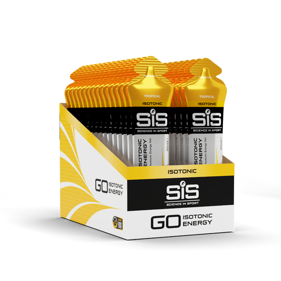 Hộp Gel Năng Lượng SiS Go Isotonic Energy Gel - Vị Hoa Quả Nhiệt Đới