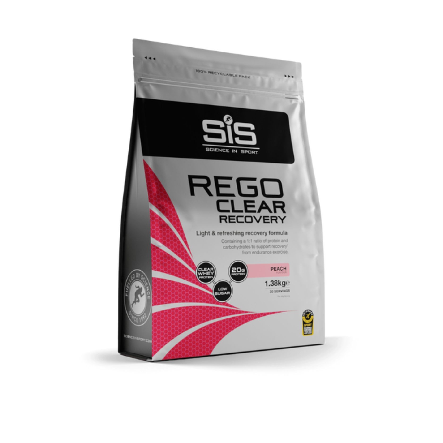 Bột Năng Lượng Phục Hồi SiS Rego Clear Recovery 460g - Peach