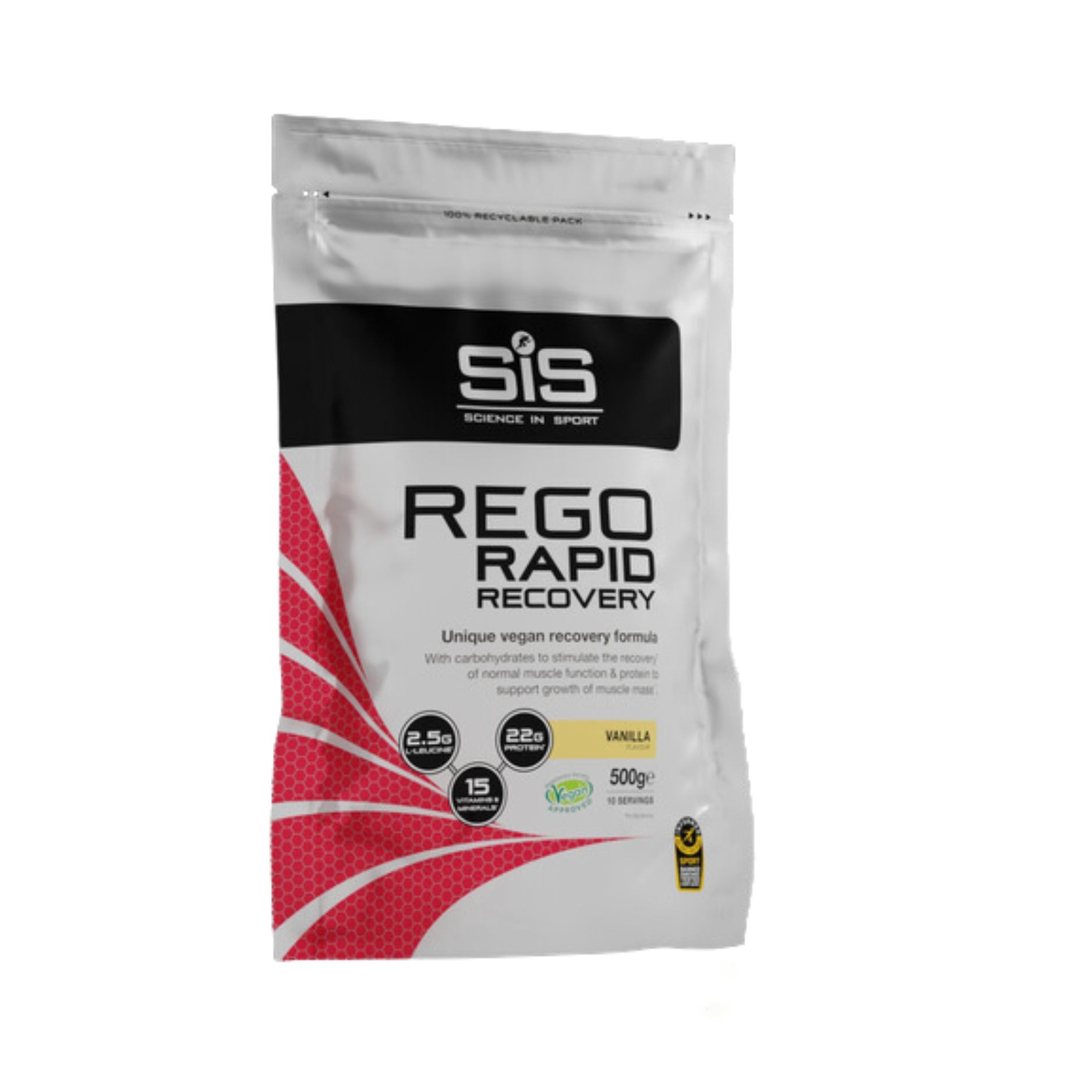 Bột Năng Lượng Phục Hồi SiS REGO Rapid Recovery 500G - Vanilla