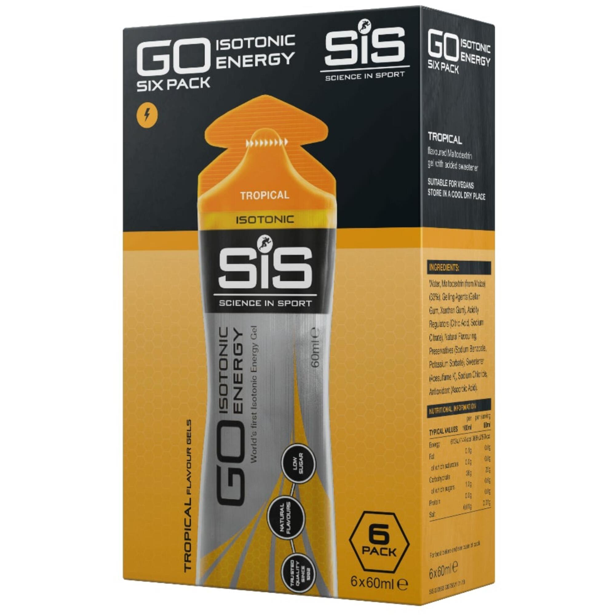 Gói Gel Năng Lượng Go Isotonic Energy Gel - Vị Hoa Quả Nhiệt Đới