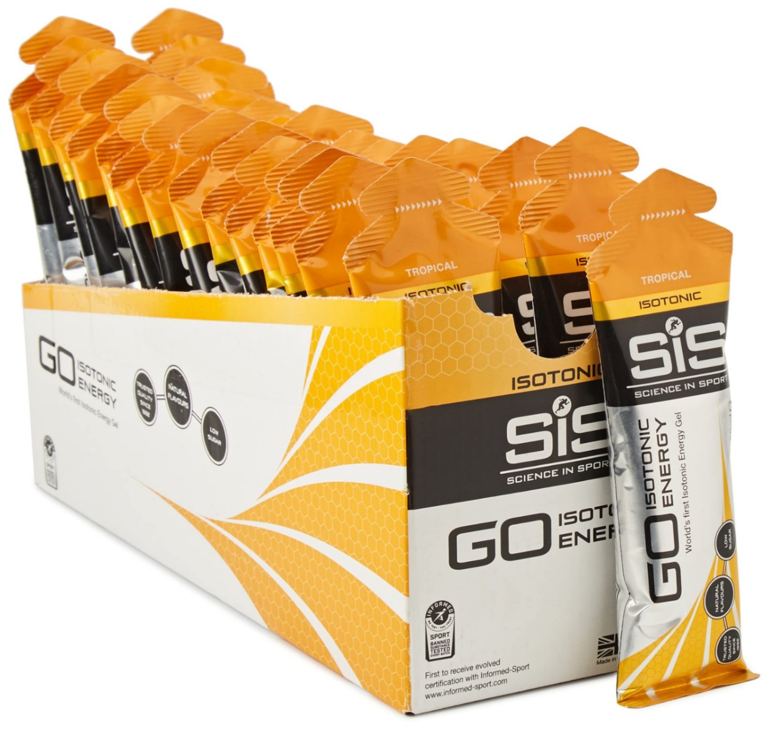 Gói Gel Năng Lượng Go Isotonic Energy Gel - Vị Hoa Quả Nhiệt Đới