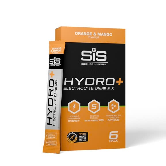 Bột Điện Giải SiS Hydro + Electrolyte Drink Mix - Vị Orange & Mango