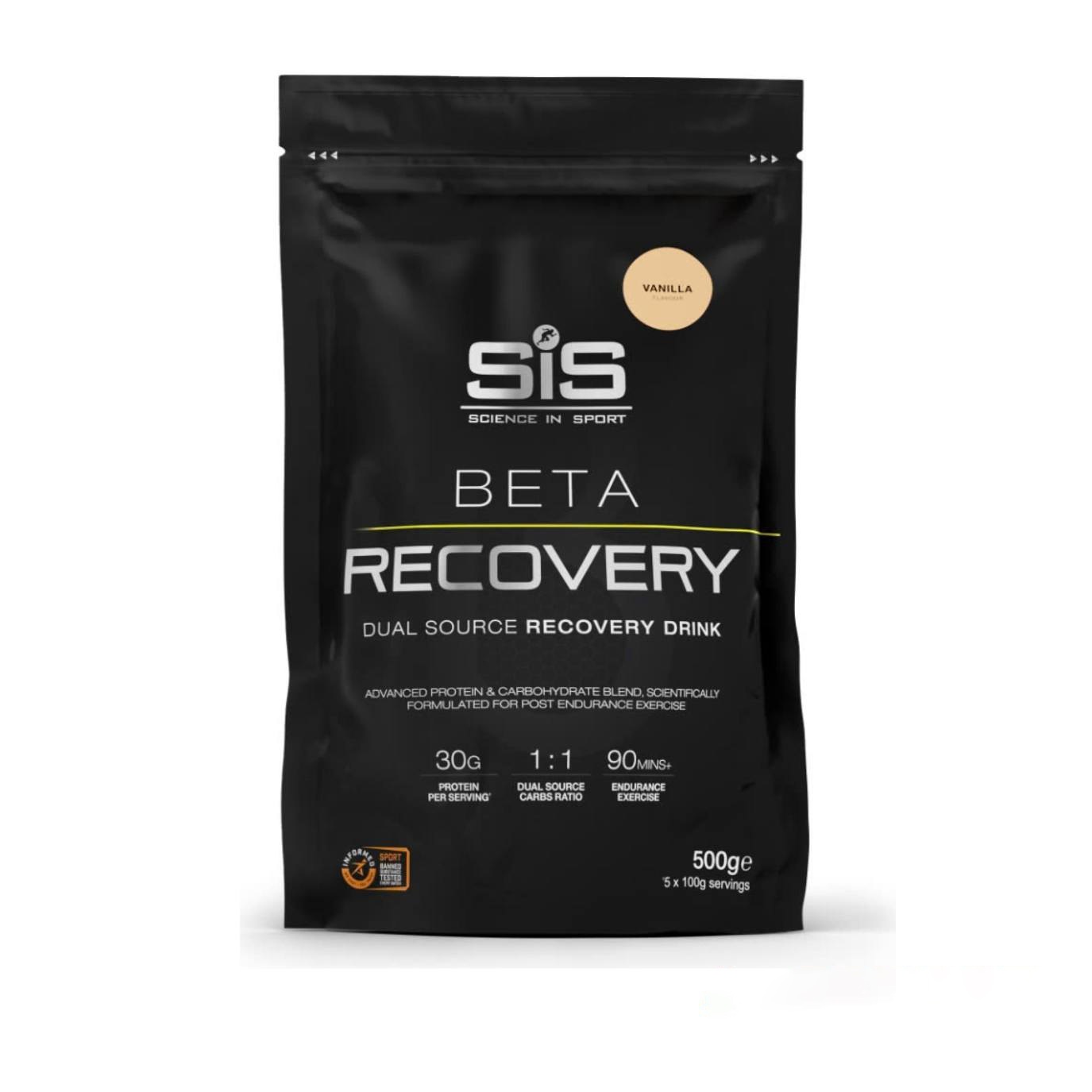 Bột Năng Lượng Phục Hồi SiS Beta Recovery 500g - Vị Vanilla