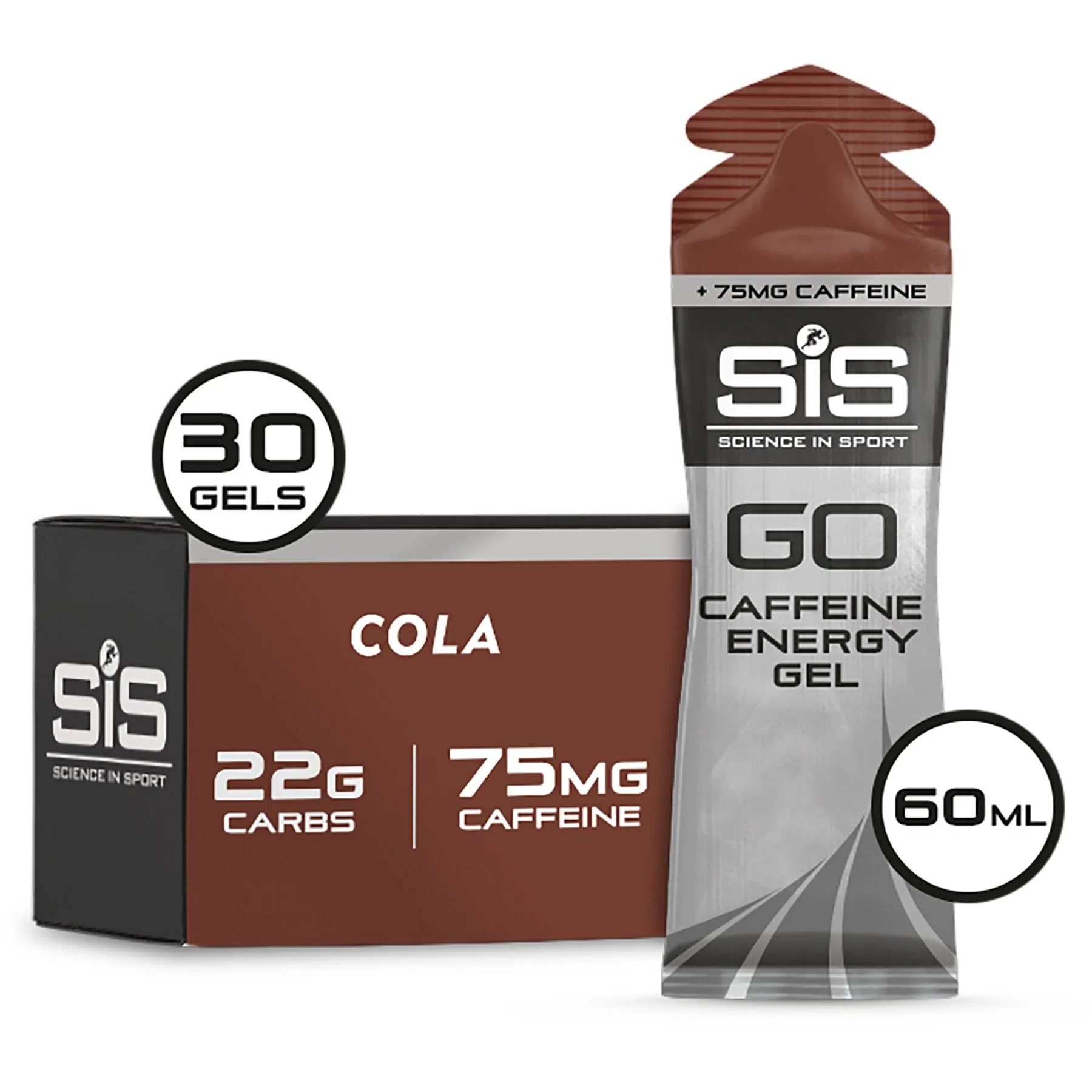 Gói Gel Năng Lượng SiS Go Energy + Caffeine Gels - Cola