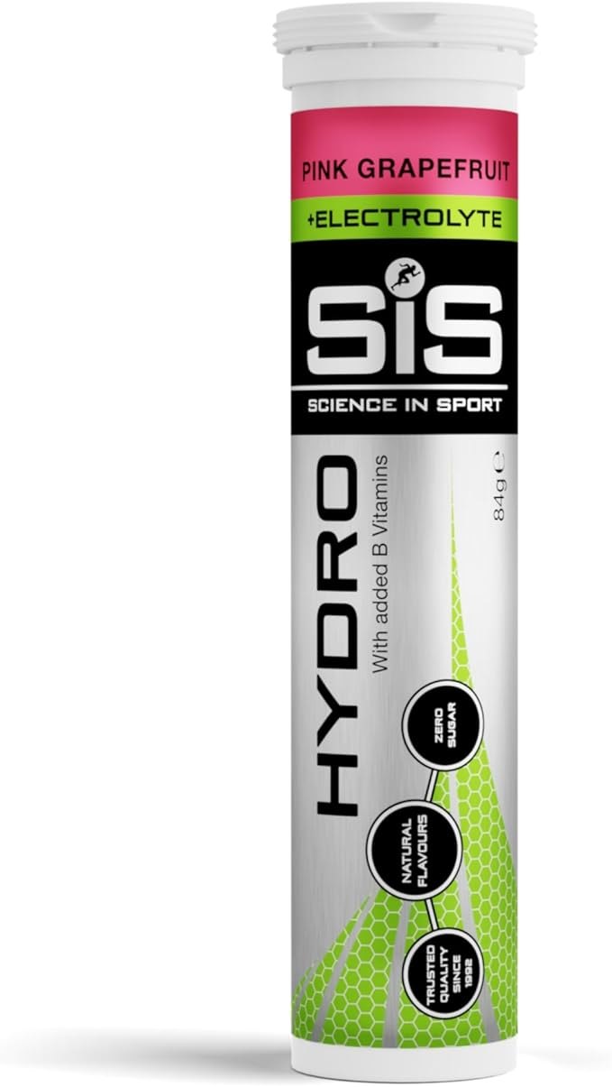 Hộp 8 Tuýp Sủi Điện Giải SiS Go Hydro - Vị Bưởi Hồng