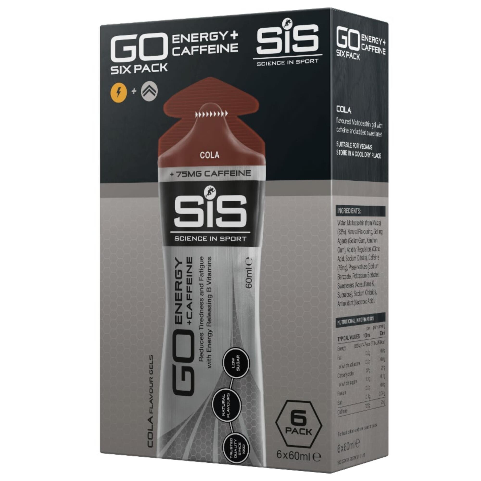 Gói Gel Năng Lượng SiS Go Energy + Caffeine Gels - Cola