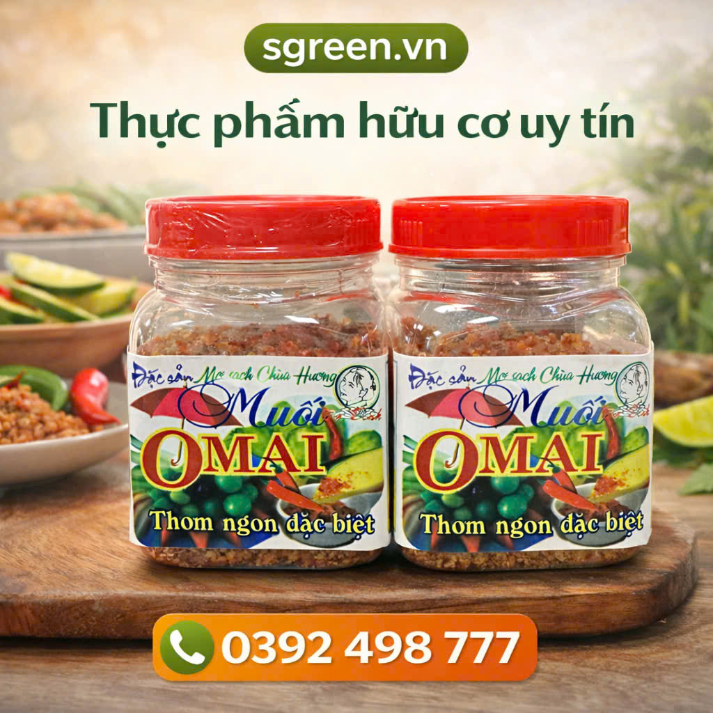 Muối chấm omai NSC chấm trái cây ngon