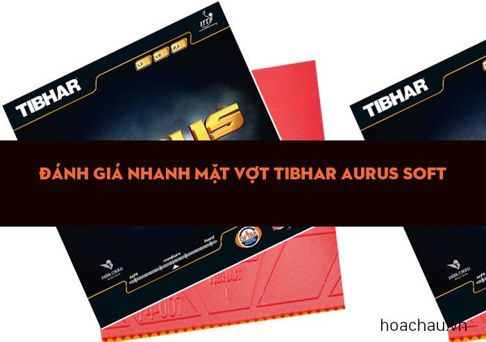 Đánh giá nhanh mặt vợt Tibhar Aurus Soft