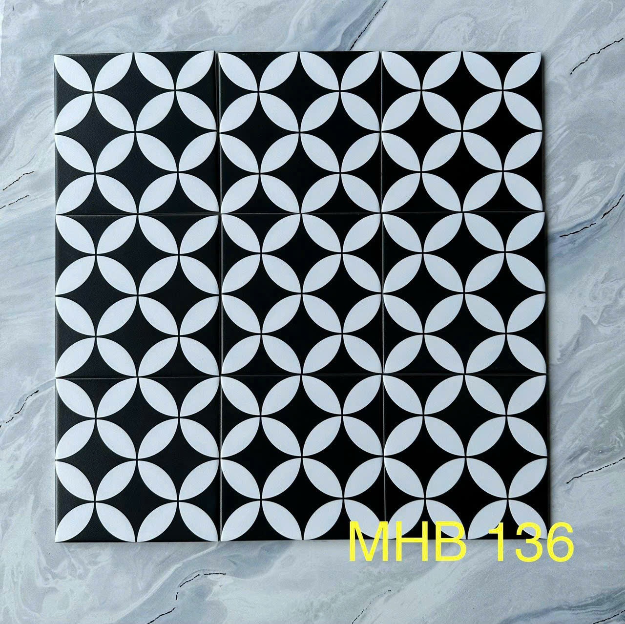 Gạch bông pocelain 20x20 MHB 136
