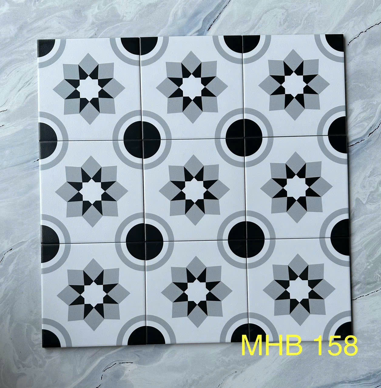 Gạch bông pocelain 20x20 MHB 158