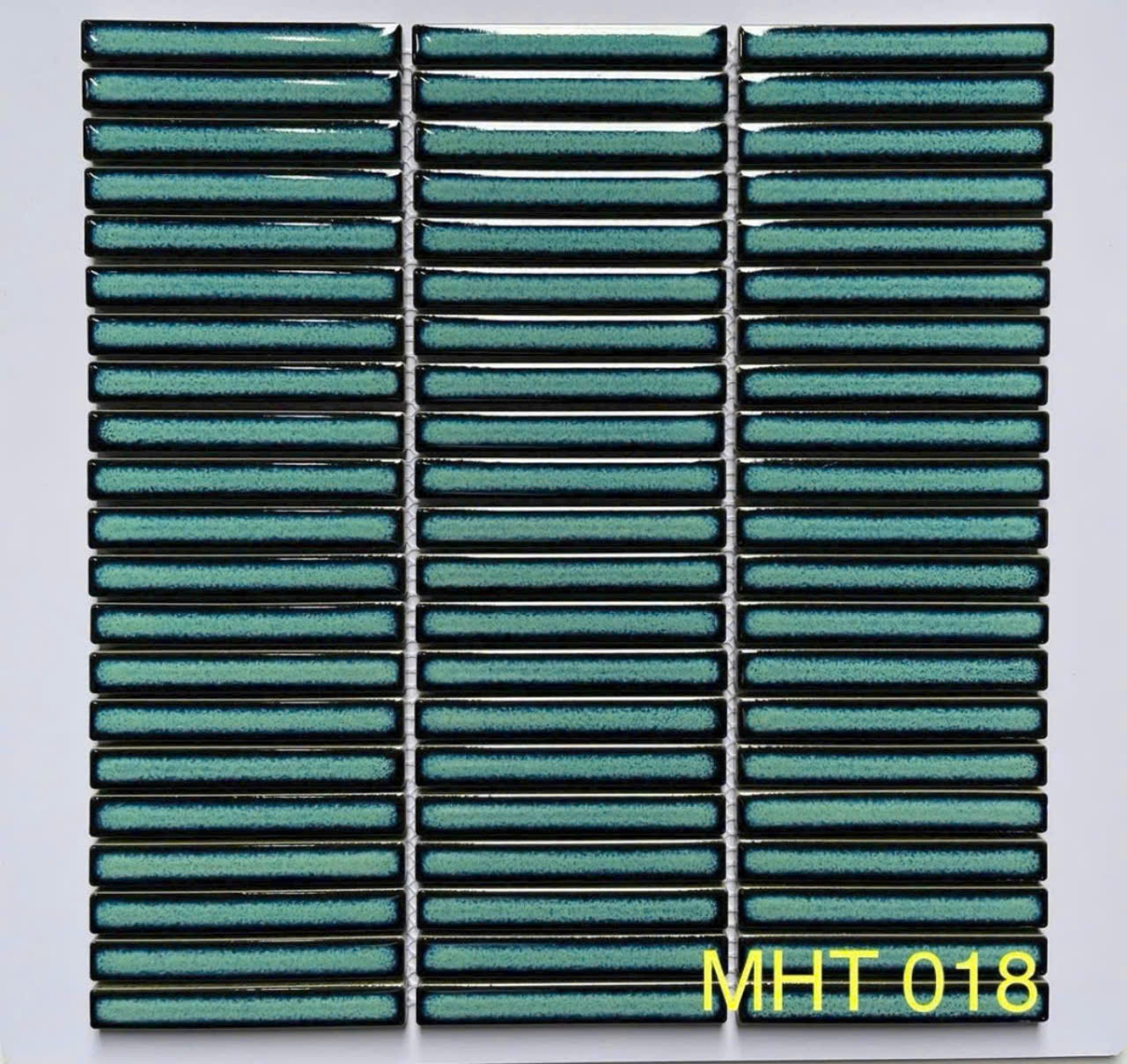 Gạch Kitkat Màu Xanh Rêu MHT018