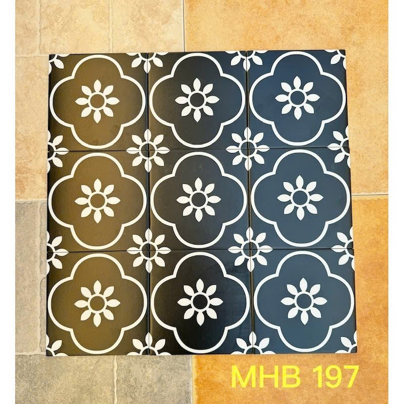 Gạch bông pocelain 20x20 MHB 197