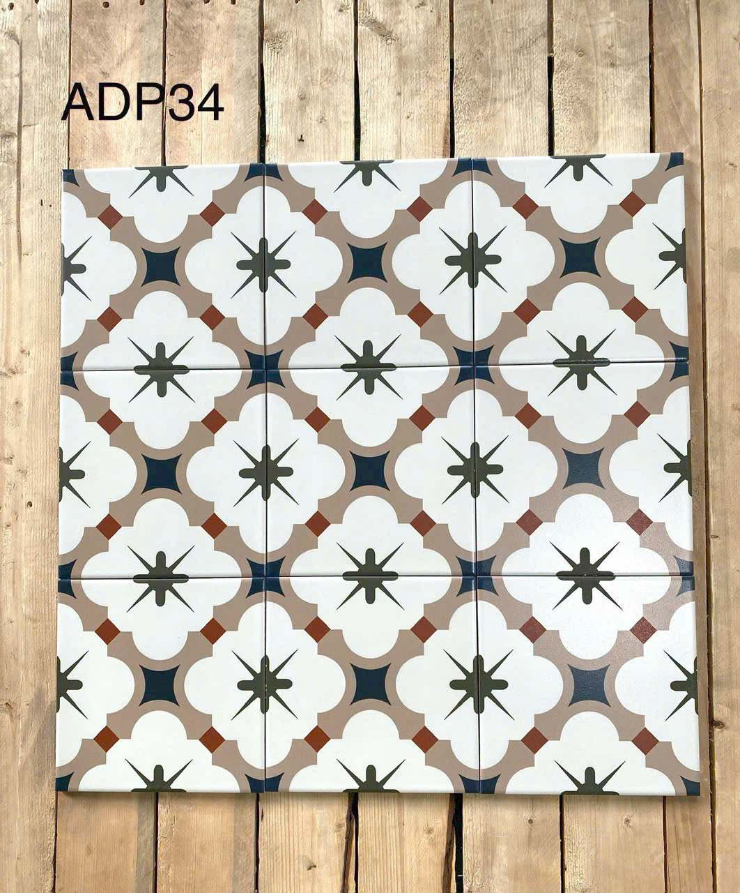 Gạch Bông Porcelain 20x20 ADP34