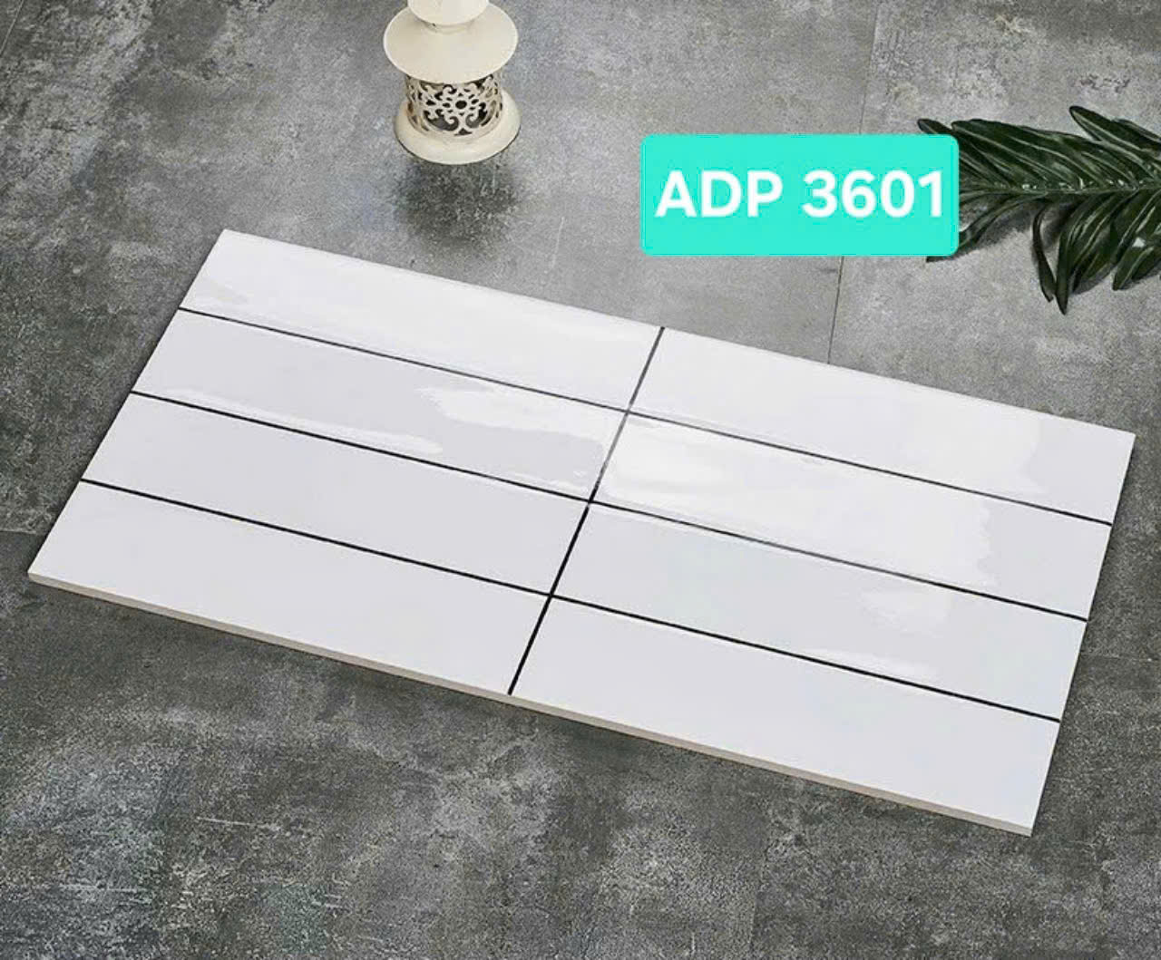Gạch Ốp Tường Giả Thẻ Bóng 30x60 cm