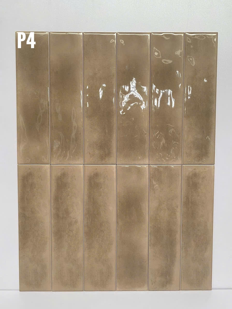 Gạch Thẻ Bóng 75x300 mm Màu Nâu 7532P4