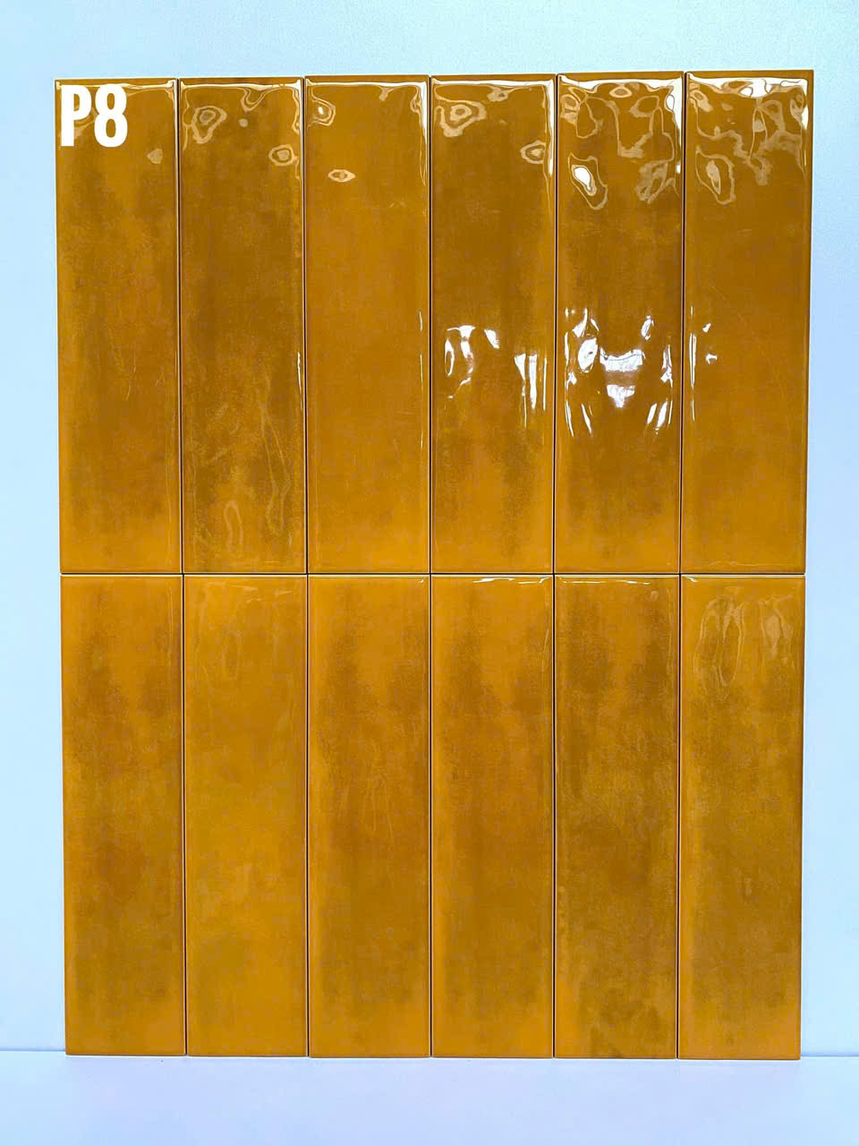 Gạch Thẻ Bóng 75x300mm Màu Vàng 7532P8