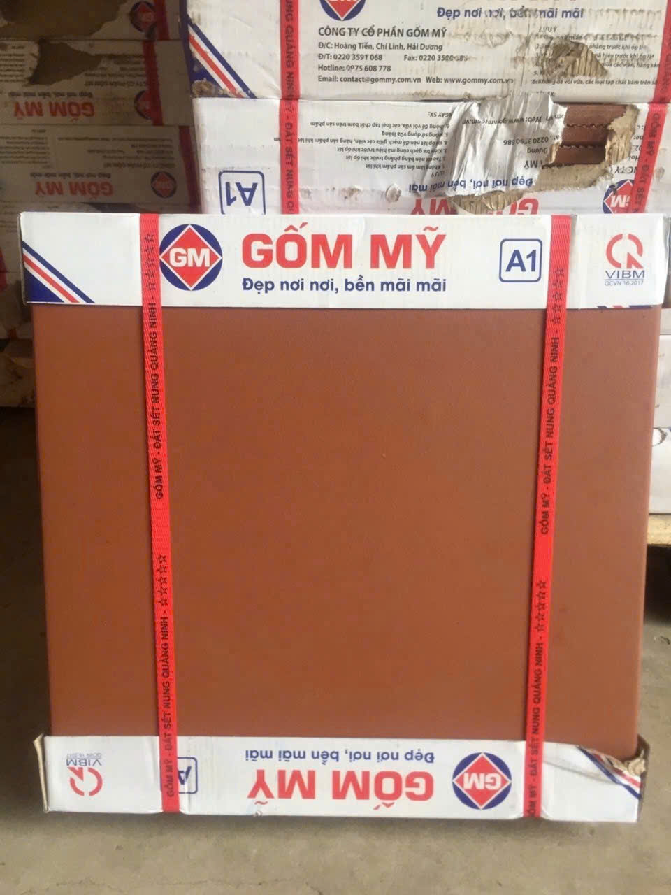 Gốm Mỹ 40x40 Không Tráng Men