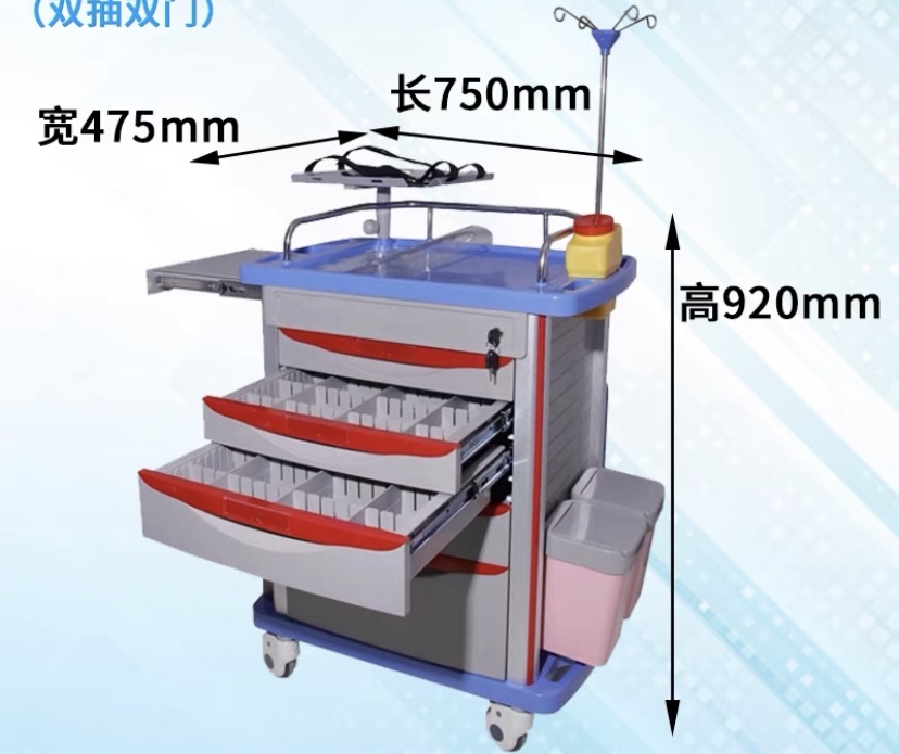 Xe đẩy cấp cứu ABS